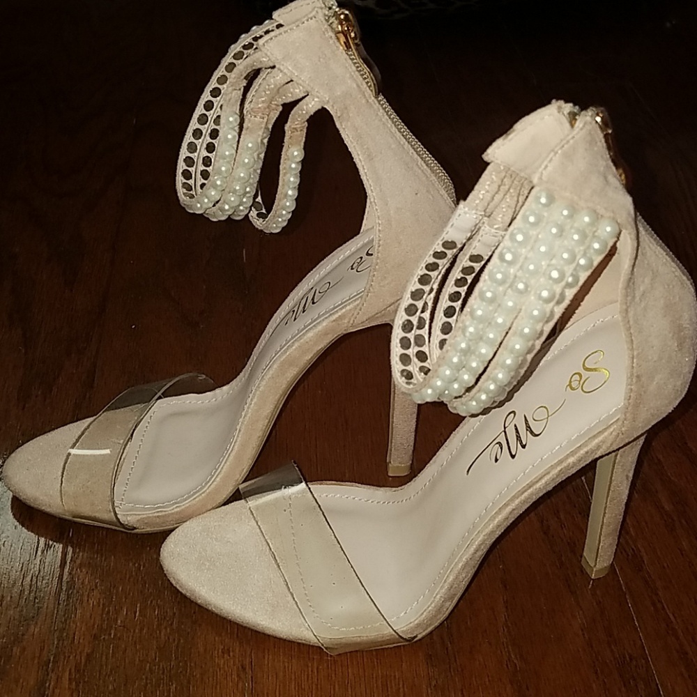 Pearl heels